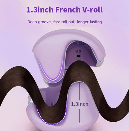 🔥🖤58% OFF!!🔥🔥Fer à friser à ions négatifs💞Rapide et efficace, n'abîme pas les cheveux💞