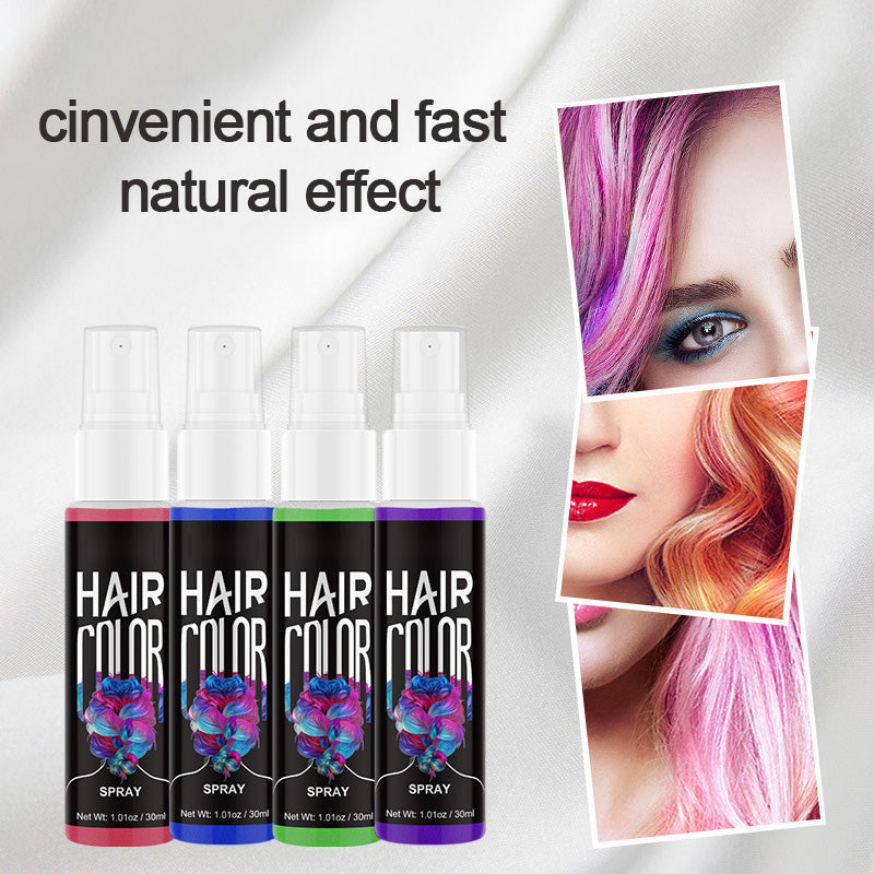 ❤️Spray de coloration temporaire pour cheveux à bulles botaniques