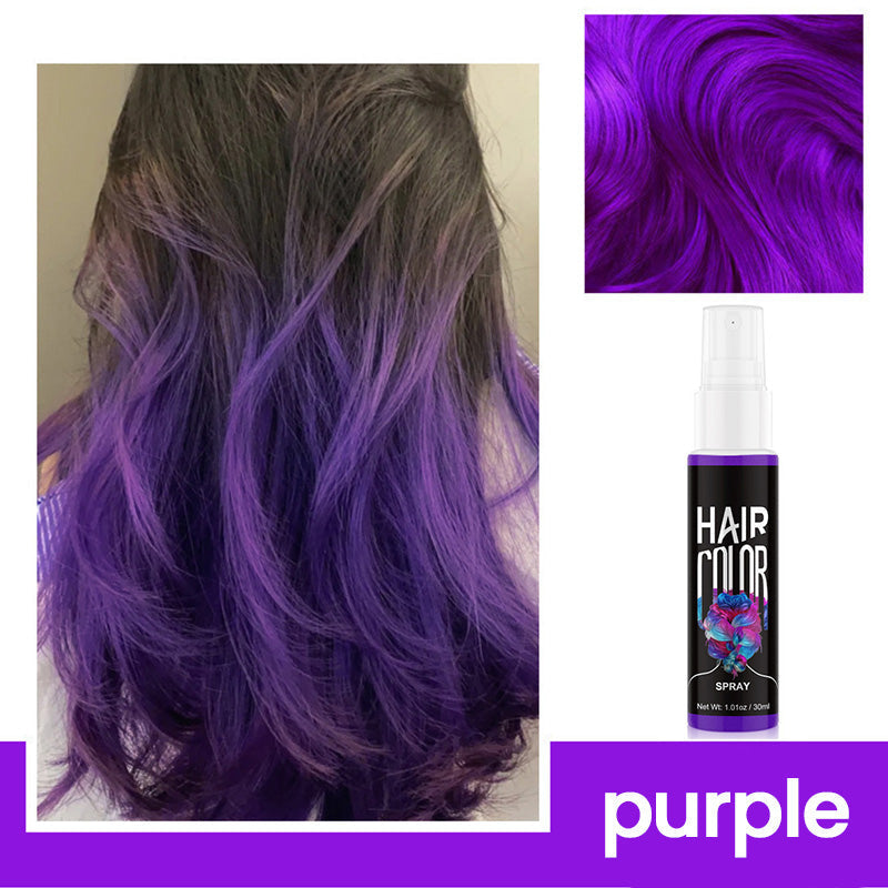 ❤️Spray de coloration temporaire pour cheveux à bulles botaniques
