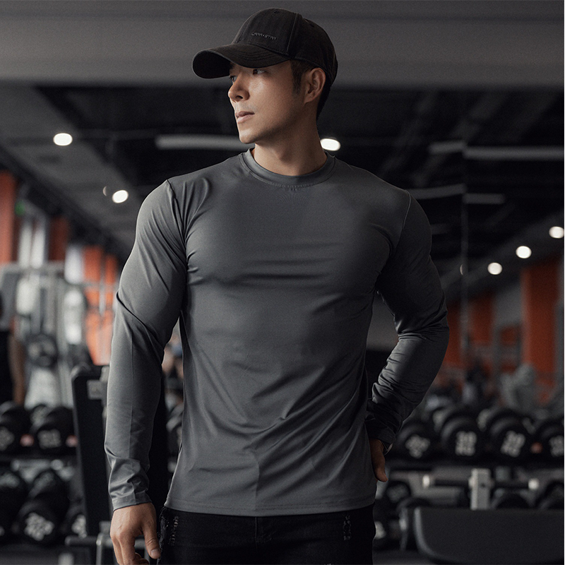👕 60% DE RÉDUCTION ! 💪 T-Shirts Athlétiques à Manches Longues & Séchage Rapide pour Hommes – Respirant, Anti-Transpiration & Confortable 🏃
