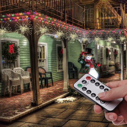 💎 50% DE RÉDUCTION ! 💎 Guirlande LED Noël en Fil de Cuivre – 8 Modes, Télécommande & Minuterie Automatique ✨🎄