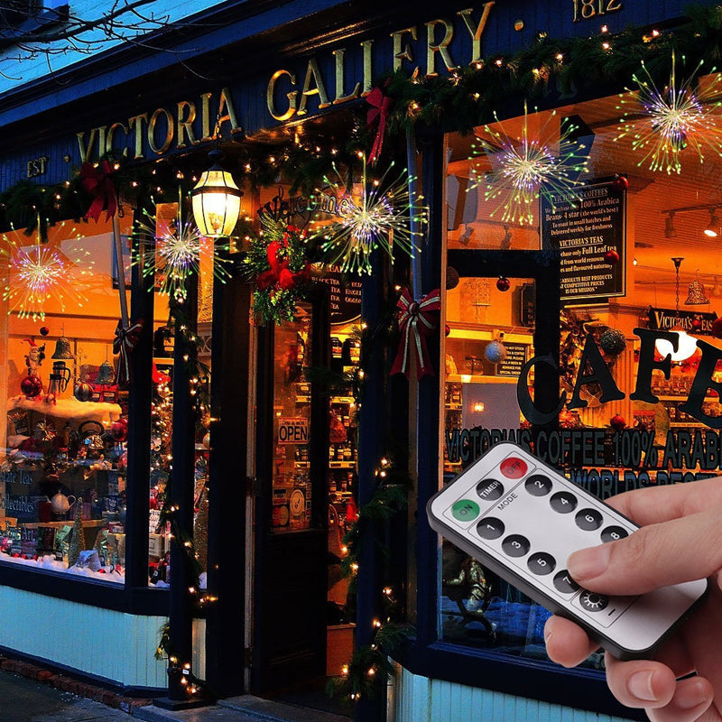 💎 50% DE RÉDUCTION ! 💎 Guirlande LED Noël en Fil de Cuivre – 8 Modes, Télécommande & Minuterie Automatique ✨🎄