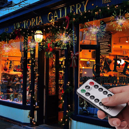 💎 50% DE RÉDUCTION ! 💎 Guirlande LED Noël en Fil de Cuivre – 8 Modes, Télécommande & Minuterie Automatique ✨🎄