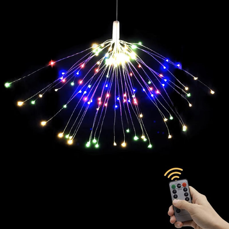 💎 50% DE RÉDUCTION ! 💎 Guirlande LED Noël en Fil de Cuivre – 8 Modes, Télécommande & Minuterie Automatique ✨🎄