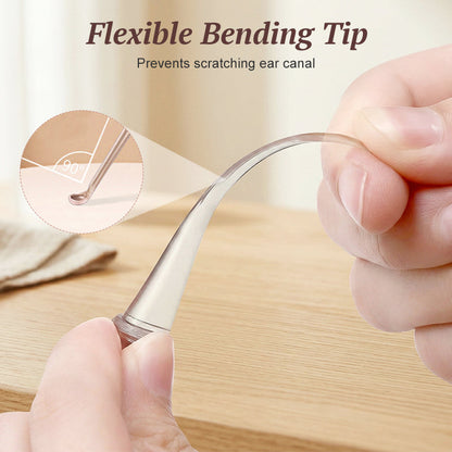 Kit cure-oreille et pince lumineux avec loupe