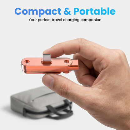 🔥Adaptateur de charge rapide avec support de téléphone pliable à 360°🔥
