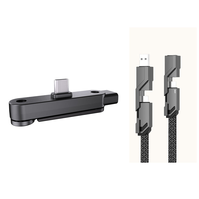 🔥Adaptateur de charge rapide avec support de téléphone pliable à 360°🔥