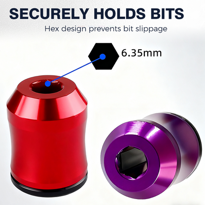 Anneau Magnétique pour Embouts de Tournevis 3-en-1