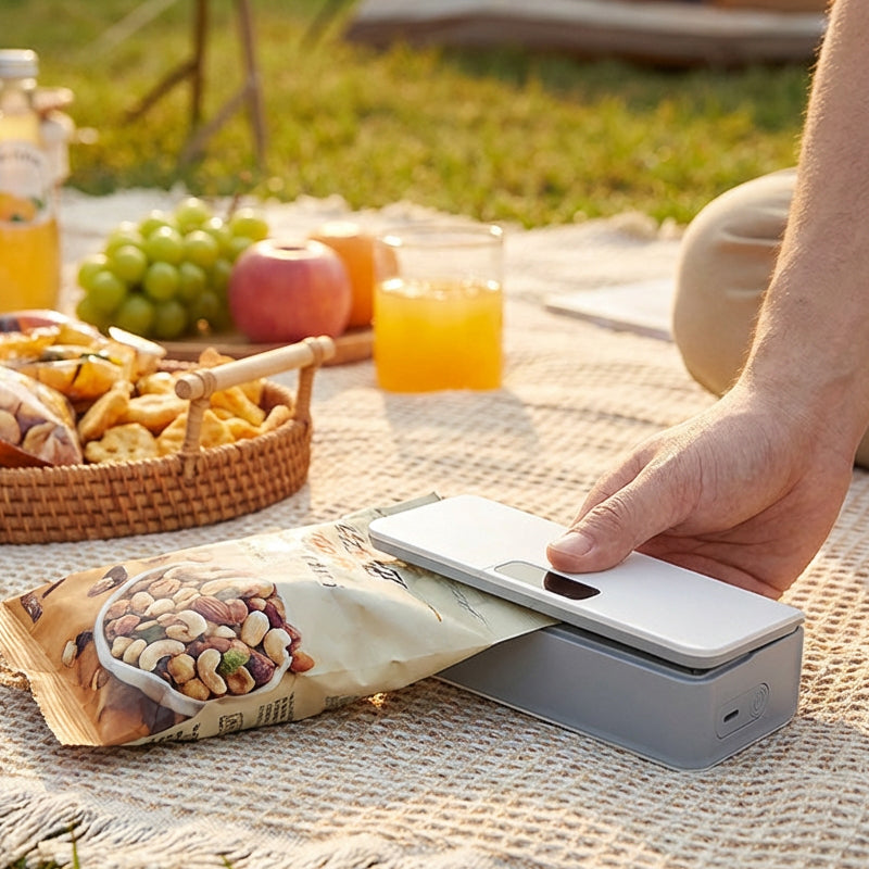 💎 -56% SUR LA MINI SCELLEUSE 2 EN 1 ! 💎 Rechargeable USB-C, 6 Niveaux de Chauffage & Lame Cutter Intégrée ✨