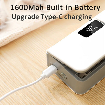 💎 -56% SUR LA MINI SCELLEUSE 2 EN 1 ! 💎 Rechargeable USB-C, 6 Niveaux de Chauffage & Lame Cutter Intégrée ✨
