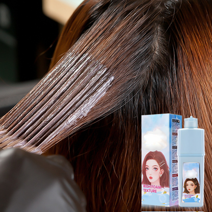 ✨ Teinture capillaire moussée – Une couleur digne d’un salon, à la maison ! ✨