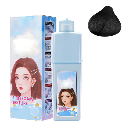 ✨ Teinture capillaire moussée – Une couleur digne d’un salon, à la maison ! ✨