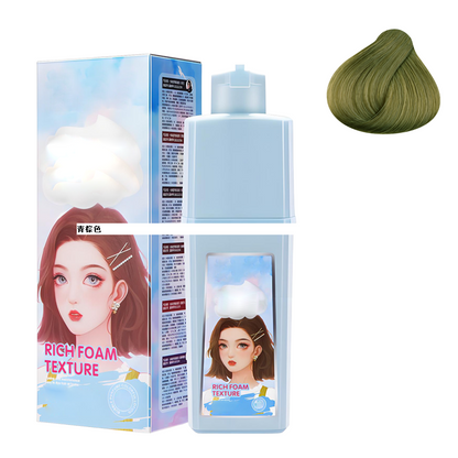 ✨ Teinture capillaire moussée – Une couleur digne d’un salon, à la maison ! ✨