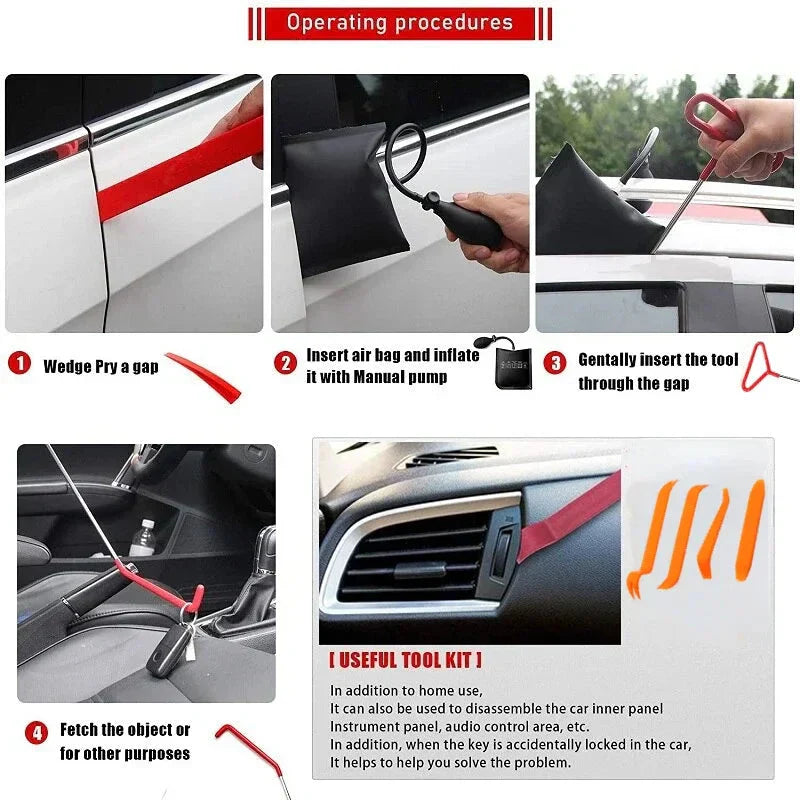 Kit d'outils professionnel pour voiture