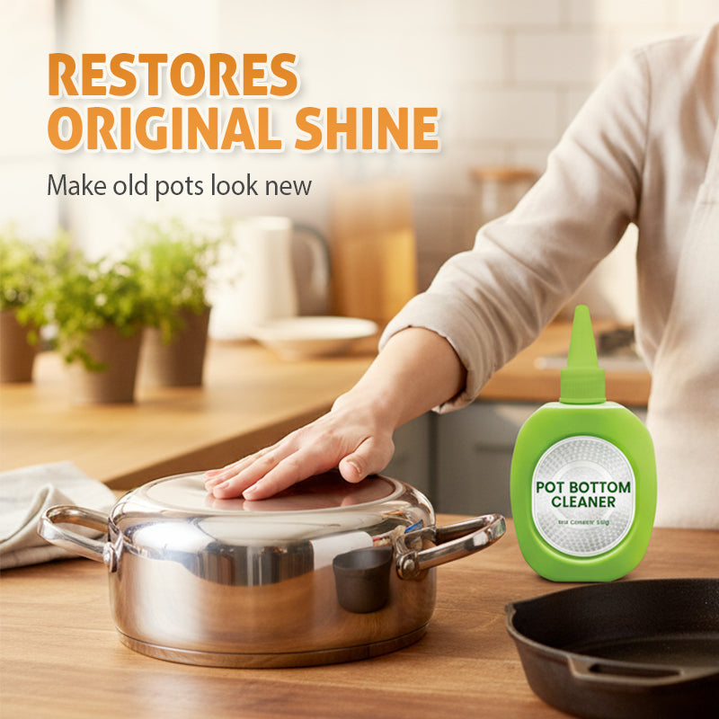 Nettoyant anti-taches et anti-salissures pour le fond des pots