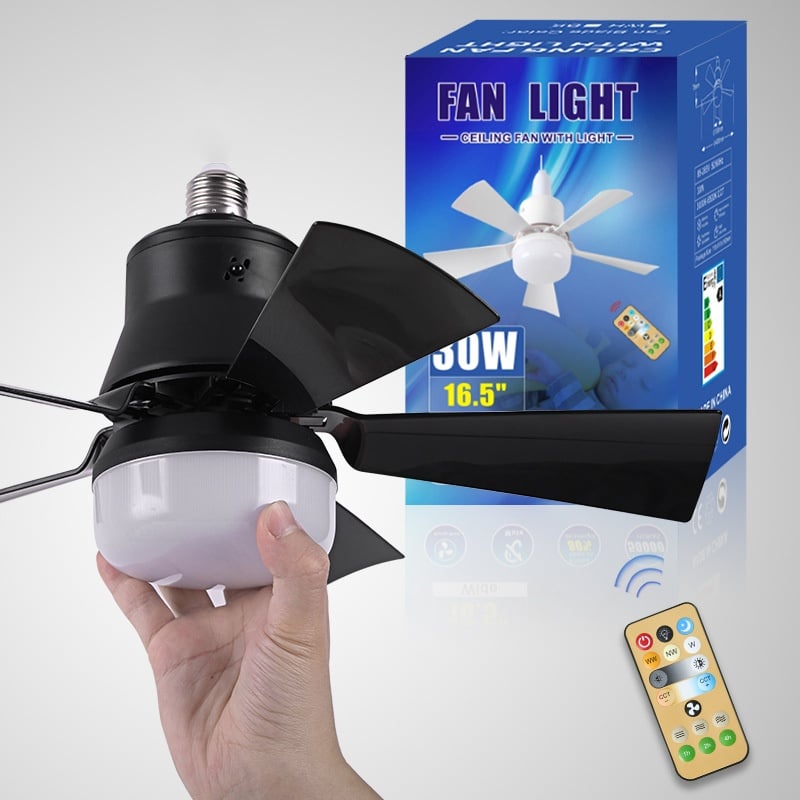 💨 50 % de réduction ! 💡 Ventilateur suspendu portable 2-en-1 avec télécommande — Idéal pour la chambre, le bureau et les voyages 🏠