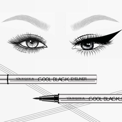 ✨ Eyeliner waterproof anti-bavure – Noir intense, tenue 24h, précision absolue ! ✨