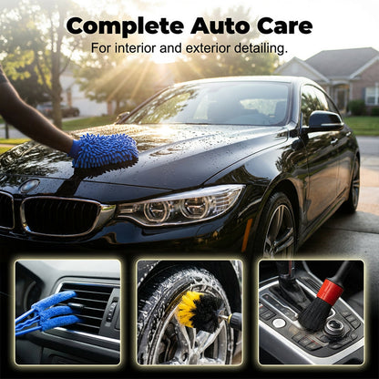 Kit professionnel de brosses et de nettoyage pour l’automobile