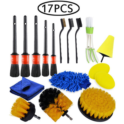 Kit professionnel de brosses et de nettoyage pour l’automobile