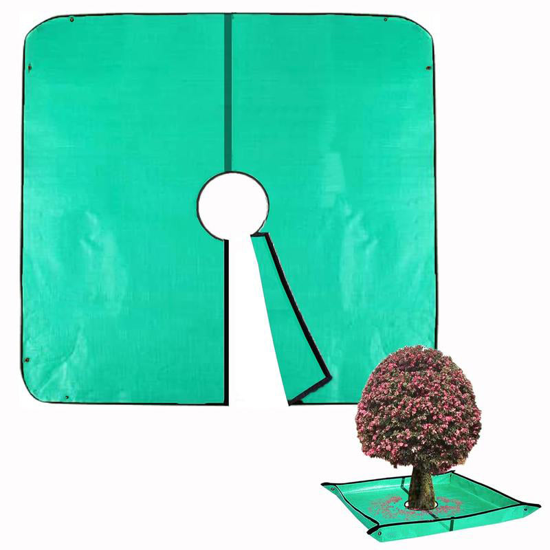 Bâche paysagère de 200 x 200 cm pour la taille avec trou de 30 cm