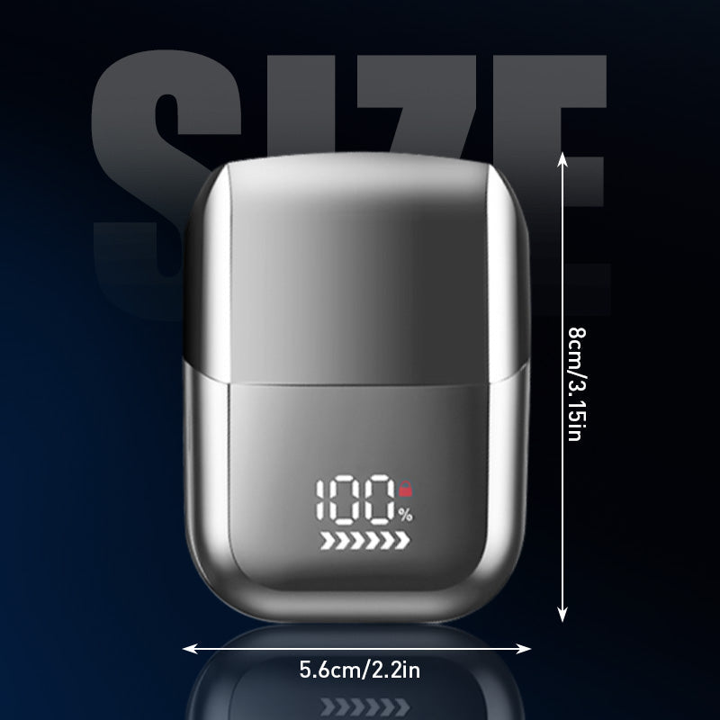 ⚡️🚗 Mini rasoir électrique portable – Ultra-compact, sans fil, pour une touche de fraîcheur en déplacement ✈️🧔 -50 % – Idéal pour la voiture, les voyages ou une retouche rapide où que vous soyez.