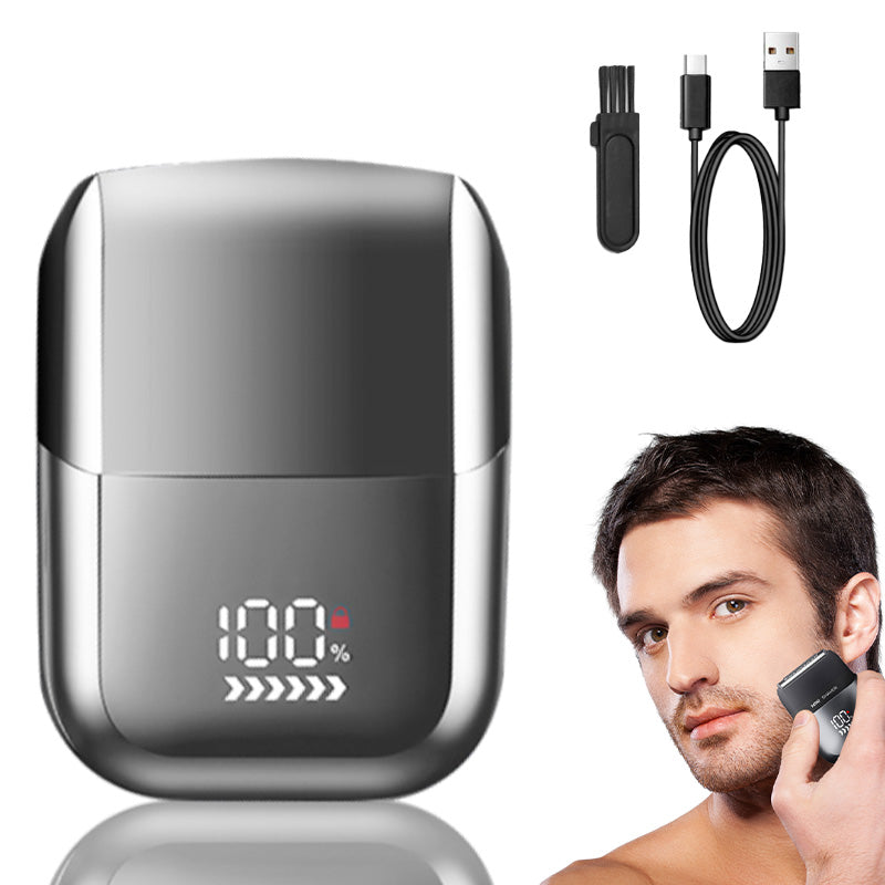 ⚡️🚗 Mini rasoir électrique portable – Ultra-compact, sans fil, pour une touche de fraîcheur en déplacement ✈️🧔 -50 % – Idéal pour la voiture, les voyages ou une retouche rapide où que vous soyez.