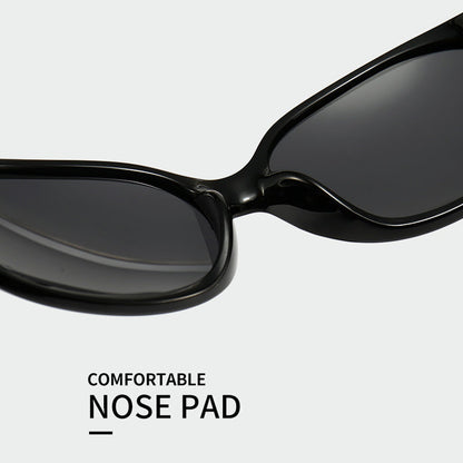Lunettes de Soleil Polarisées Femme avec Accents en Strass
