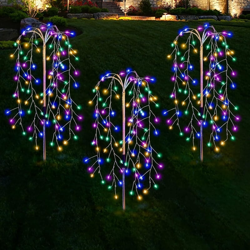 🌞Lumières de Jardin Solaires ✅100 LEDs & Étanches IP55 | Ambiance Chaleureuse🌙-50% AUJOURD’HUI🔥