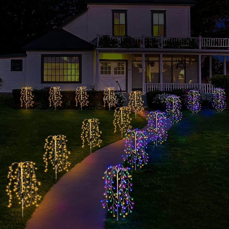 🌞Lumières de Jardin Solaires ✅100 LEDs & Étanches IP55 | Ambiance Chaleureuse🌙-50% AUJOURD’HUI🔥
