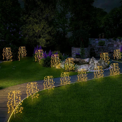 🌞Lumières de Jardin Solaires ✅100 LEDs & Étanches IP55 | Ambiance Chaleureuse🌙-50% AUJOURD’HUI🔥