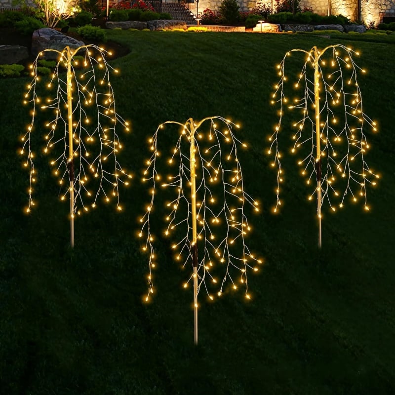 🌞Lumières de Jardin Solaires ✅100 LEDs & Étanches IP55 | Ambiance Chaleureuse🌙-50% AUJOURD’HUI🔥