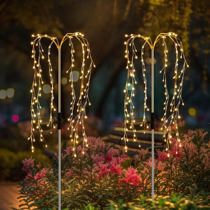 🌞Lumières de Jardin Solaires ✅100 LEDs & Étanches IP55 | Ambiance Chaleureuse🌙-50% AUJOURD’HUI🔥