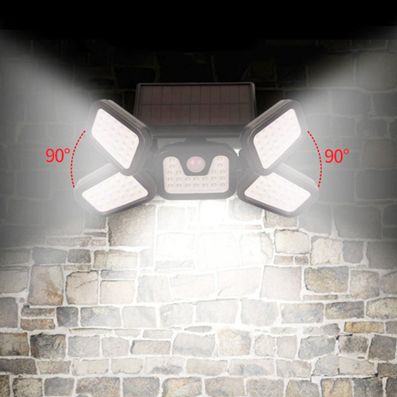 💡 60% DE RÉDUCTION! ☀️ Applique Murale Solaire à 3 Têtes avec Capteur – Éclairage Automatique, Étanche & Idéale Pour Jardin, Entrée & Garage 🏠