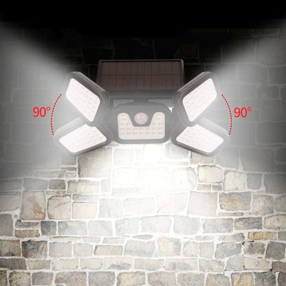 💡 60% DE RÉDUCTION! ☀️ Applique Murale Solaire à 3 Têtes avec Capteur – Éclairage Automatique, Étanche & Idéale Pour Jardin, Entrée & Garage 🏠