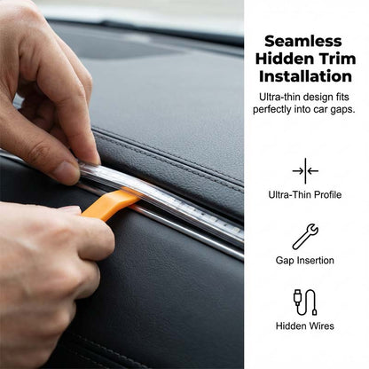 🌞 Soldes de printemps – 50 % de réduction ! 🔥 Kit d’éclairage d’ambiance RGB pour voiture avec application | Bandes LED dynamiques pour joints intérieurs | Sync musicale & multi-zones