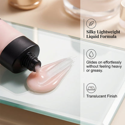 Primer liquide effet floutant
