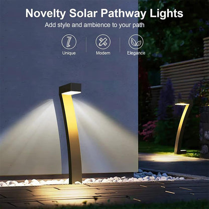 📢📢60 % de réduction !! ⏰Lampes solaires d'allée étanches et originales