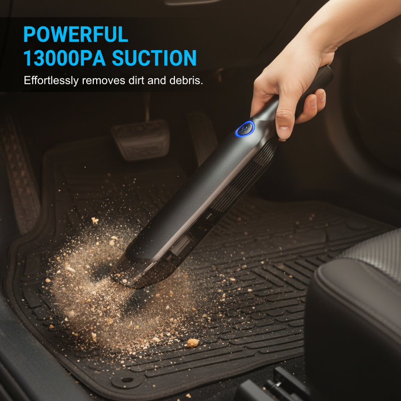 ✨50 % de réduction + livraison gratuite🔥 Aspirateur pour voiture et maison — Puissance d'aspiration exceptionnelle, grande durabilité, léger et facile à transporter🧹