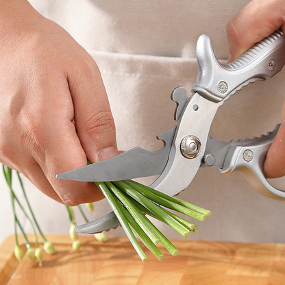 ✂️ ACHETEZ 2, OBTENEZ 1 GRATUIT ! Ciseaux de Cuisine Multifonctions – Acier Inox, Ergonomiques & 5-en-1 🍗✨