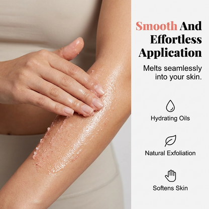 Gommage corporel au sel de l’Himalaya – Exfoliation en profondeur
