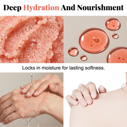 Gommage corporel au sel de l’Himalaya – Exfoliation en profondeur