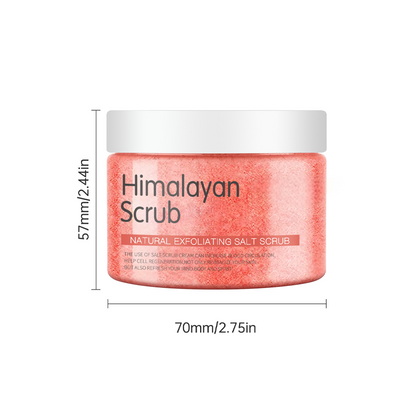 Gommage corporel au sel de l’Himalaya – Exfoliation en profondeur