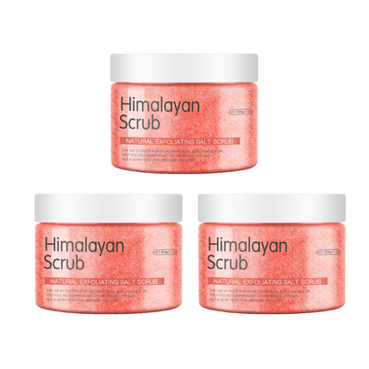 Gommage corporel au sel de l’Himalaya – Exfoliation en profondeur
