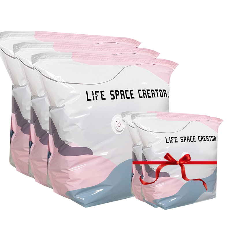 🧳 ACHETEZ 1, OBTENEZ 1 GRATUIT! 💨 Grand Sac de Rangement Sous Vide Compressible – Sans Pompe, Étanche & Idéal Pour Gagner De La Place Dans Les Valises Et À La Maison ✈️