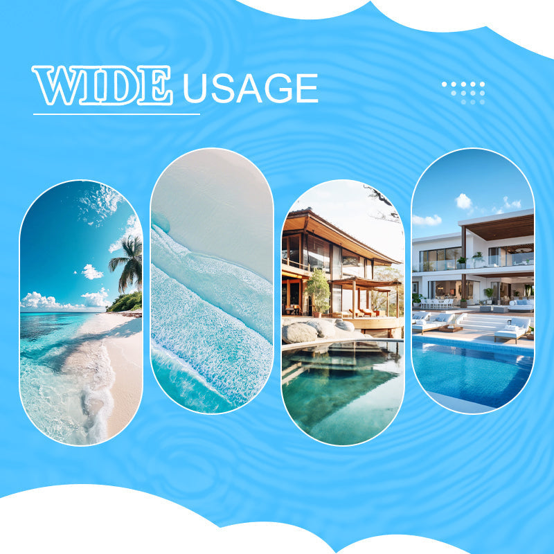 🏖️ Transat gonflable | Soutien sur les quatre côtés · Gonflage rapide avec pompe incluse · Léger et résistant · Motif rayé tendance