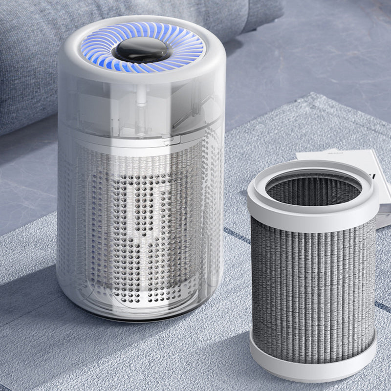 Purificateur d’Air Silencieux pour Maison – Filtration Multicouche, Grande Couverture et Faible Consommation d’Énergie (Blanc, 30–50 m²)