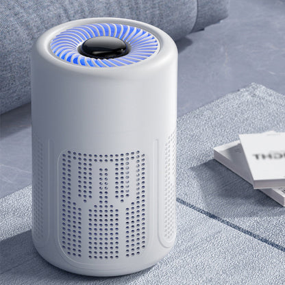 Purificateur d’Air Silencieux pour Maison – Filtration Multicouche, Grande Couverture et Faible Consommation d’Énergie (Blanc, 30–50 m²)