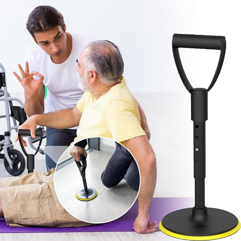 🎁💎🛋️ PROMO -50% ! Aide au Levage Réglable – Hauteur 42-52 cm, Base Antidérapante & Poignée Ergonomique (Noir)