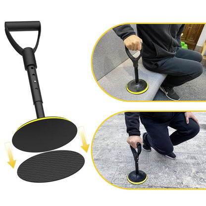 🎁💎🛋️ PROMO -50% ! Aide au Levage Réglable – Hauteur 42-52 cm, Base Antidérapante & Poignée Ergonomique (Noir)