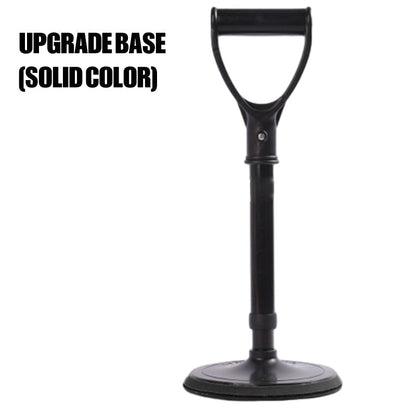 🎁💎🛋️ PROMO -50% ! Aide au Levage Réglable – Hauteur 42-52 cm, Base Antidérapante & Poignée Ergonomique (Noir)